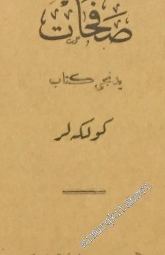 OSMANLICA: Safahat 7. Kitap: Gölgeler -        1933