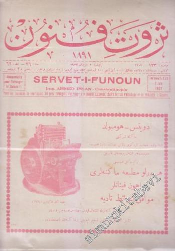 OSMANLICA: Servet - i Fünun -     36  2 Haziran Perşembe