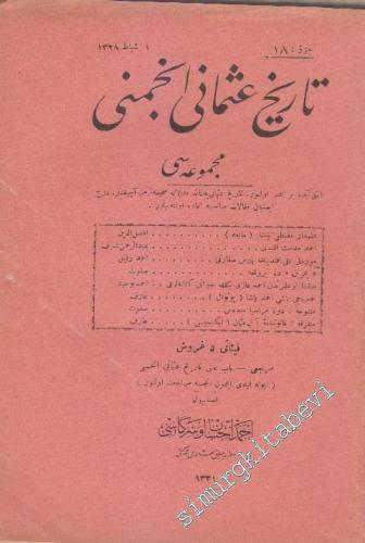 OSMANLICA: Tarih-i Osmani Encümeni Mecmuası -       1 Şubat 1328
