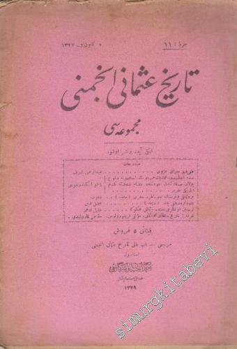 OSMANLICA: Tarih-i Osmani Encümeni Mecmuası -       Kanun-ı Evvel