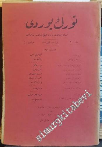OSMANLICA Türk Yurdu Dergisi -   1  14  Kanun-ı Sani