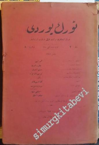 OSMANLICA: Türk Yurdu Yıl: Mayıs 1341 ( 1925 ), Cilt: 2, Sayı: 8 -