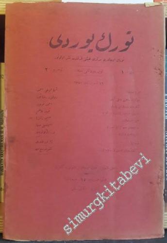 OSMANLICA: Türk Yurdu Yıl: Teşrin - i Sani 1340 ( 1924 ), Cilt: 1, Sayı: 2 -