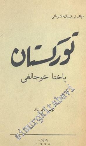 OSMANLICA: Türkistan Pahta Hocalığı -        1934