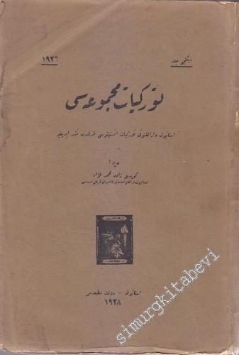 OSMANLICA: Türkiyat Mecmuası - Cilt: 2       1928
