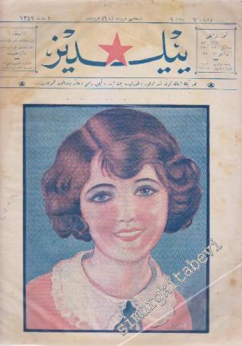 OSMANLICA: Yıldız: Her şeyden bahsedar resimli aile ve salon mecmuasıdır - Sayı: 7    Yıl: 1  Mart 1925