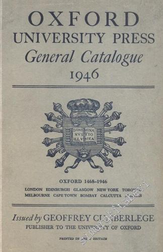 Oxford University Press General Catalogue 1946