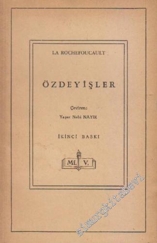 Özdeyişler - Maximes -