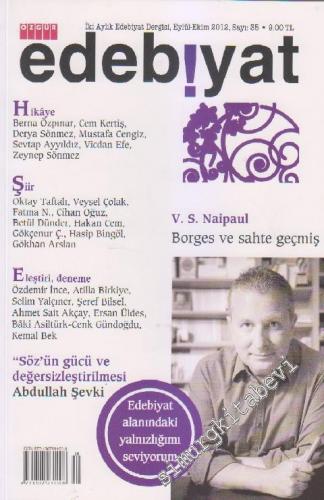 Özgür Edebiyat: İki Aylık Edebiyat Dergisi - Sayı: 35    Yıl: 6  Eylül - Ekim