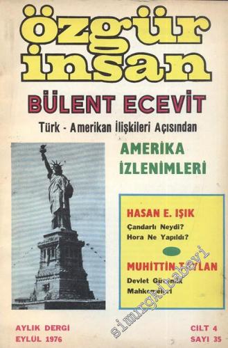 Özgür İnsan - Aylık Dergi - Sayı: 35, Eylül 1976