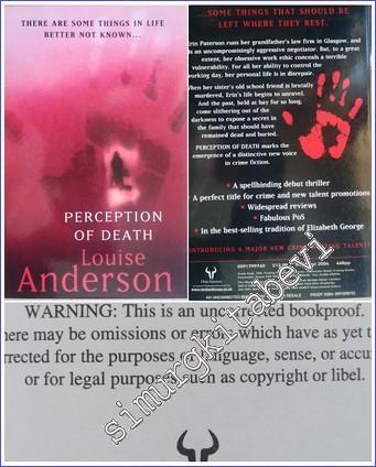 Perception of Death - A Novel (Uncorrected Page Proofs) - 2004