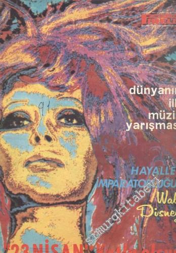 Pirelli: Aylık Mecmua ( Dergi ) - Yıl: 8; Sayı: 91; Nisan 1972