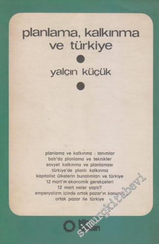Planlama Kalkınma Ve Türkiye -