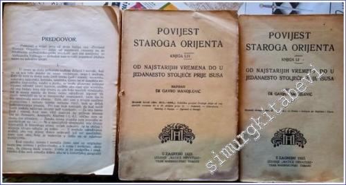 Povijest Staroga Orijenta, Knjiga 1-3: Od Najstarijih Vremena do u Jedanaesto Stoljece Prije Isusa: Sverzak Trevi (Str. 355. - 600.): Politicka Porijest Prednje Azije ad Najstarijih Vremena do u 12. Stoljece Prije Is. - Dodatak - Literatura - Sadrjaz 1. K