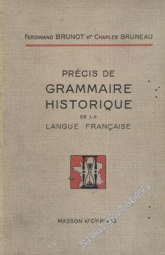 Précis De Grammaire Historique De La Language Française