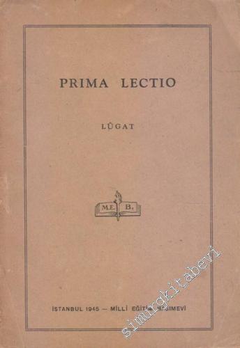 Prima Lectio: Lugat -        1945