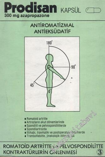 Prodisan Kapsül Antiromatizmal Antieksüdatif: Romatoid Artritte ve Pel