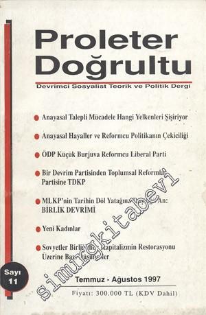 Proleter Doğrultu: Devrimci Sosyalist Teorik ve Politik Dergi - Sayı: 11       Temmuz - Ağustos