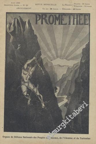Prométhée - Organe de défense nationale des  Peuples du Caucase de l'Ukraine et du Turkestan -