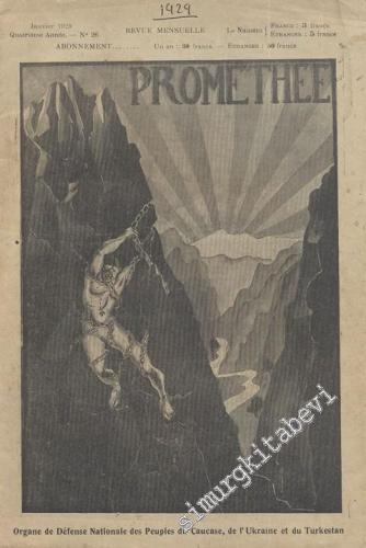 Prométhée - Organe de défense nationale des  Peuples du Caucase de l'Ukraine et du Turkestan -