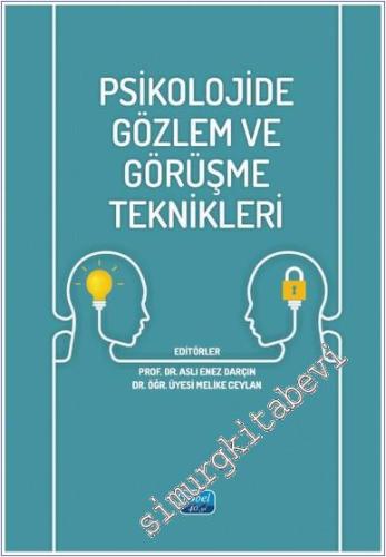 Psikolojide Gözlem ve Görüşme Teknikleri -        2025