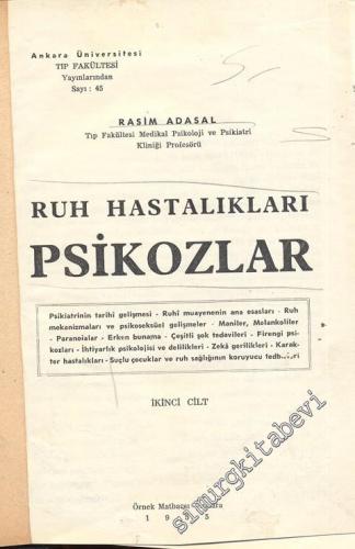 Psikozlar: Ruh Hastalıkları     -