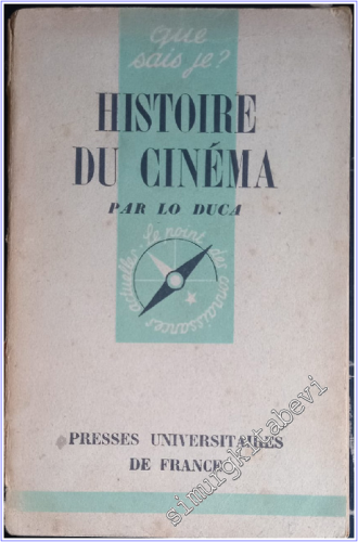 Que Sais - Histoire Du Cinema -        1942