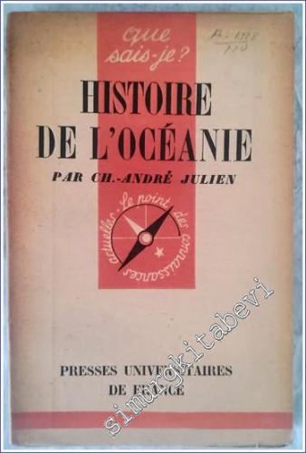 Que Sais - Je -  Histoire de l'Océanie -        1946