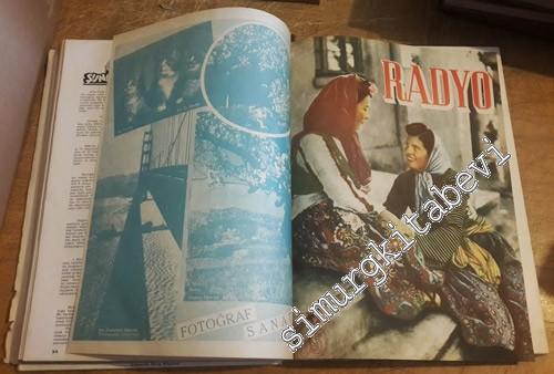 Radyo Aylık Dergi: Sayı 37 (Ocak 1945) - Sayı 72 (Aralık 1947 ) Arası 24 Sayı -