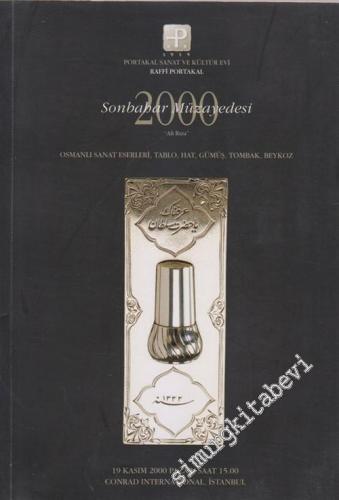 Raffi Portakal 2000 Sonbahar Müzayedesi: Osmanlı Sanat Eserleri, Tablo
