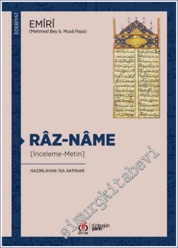 Raz-name (İnceleme-Metin) -        2023