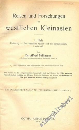 Reisen und Forschungen im Westlichen Kleinasien, Heft 1 - 5 SET -        1910