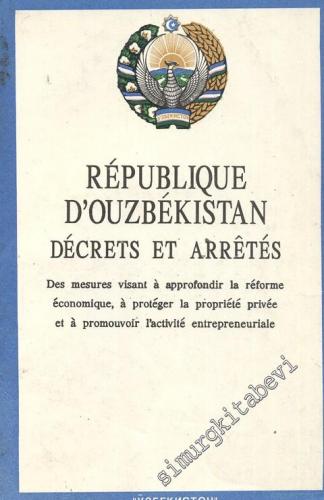 Republique D'ouzbekistan Decrets et Arretes