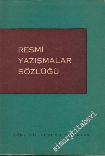 Resmi Yazışmalar Sözlüğü