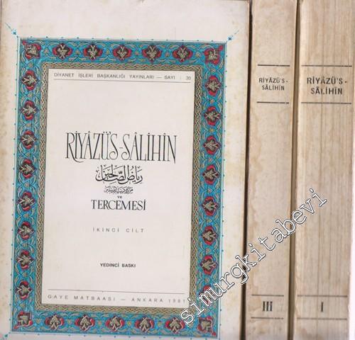 Riyazü's - Salihin ve Tercemesi, 3 Cilt TAKIM -        1981