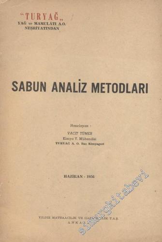 Sabun Analiz Metodları  -