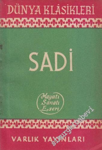 Sadi: Hayatı Sanatı Eserleri -        1954