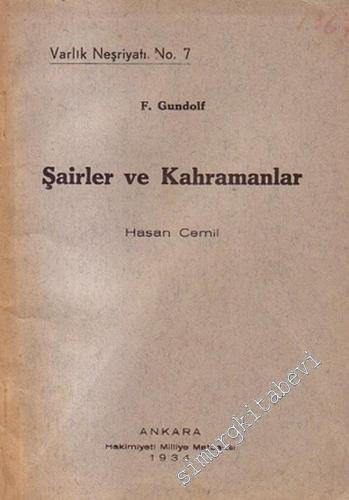 Şairler ve Kahramanlar -        1934