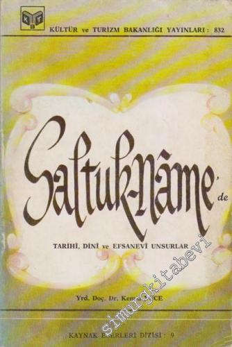 [ Saltuknâme ] Saltuk - Nâme'de Tarihi, Dini ve Efsanevi Unsurlar -        1987