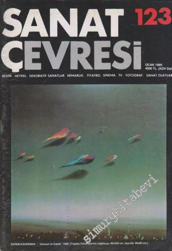 Sanat Çevresi Aylık Sanat Dergisi - Resim, Heykel, Dekoratif Sanatlar, Mimarlık, Tiyatro, Sinema, TV, Fotoğraf, Sanat Olayları - Sayı: 123      Ocak