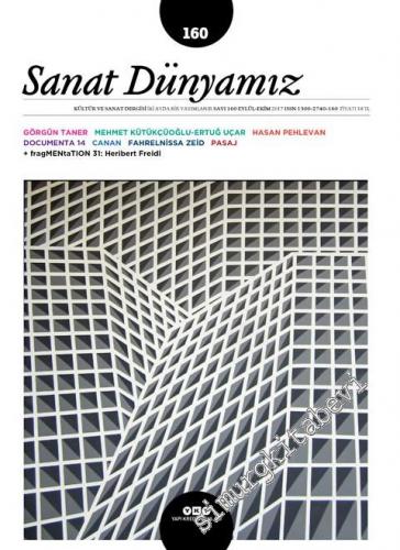 Sanat Dünyamız: Kültür ve Sanat Dergisi - Sayı: 160      Eylül - Ekim