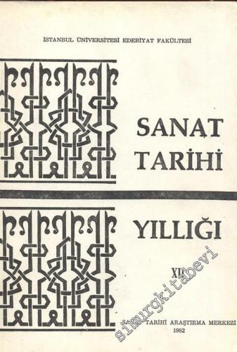 Sanat Tarihi Yıllığı 12 -        1982