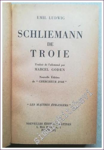 Schliemann de Troie -        1947