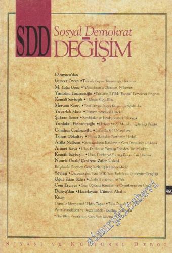SDD Sosyal Demokrat Değişim Siyasi ve Kültürel Dergi - 96 / 2 Mayıs / 