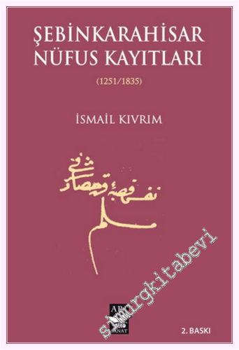 Şebinkarahisar Nüfus Kayıtları (1251/1835) -