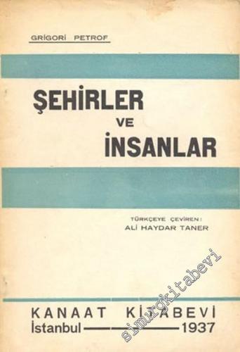 Şehirler ve İnsanlar -        1937