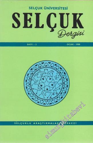 Selçuk Üniversitesi Selçuk Dergisi - Sayı: 2      Ocak