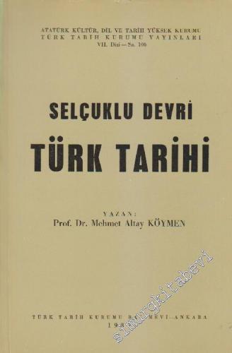 Selçuklu Devri Türk Tarihi -        1989