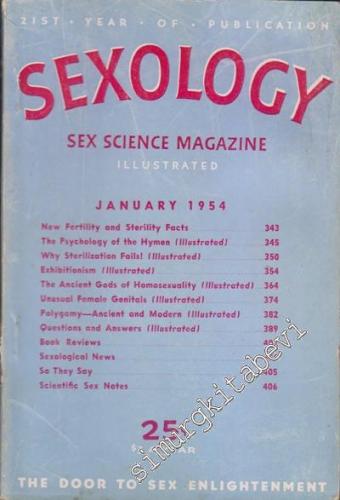 Sexology: Sex Science Illustrated - An Autoritative Guide to Sex Education - January 1954, Vol. 20, No: 6