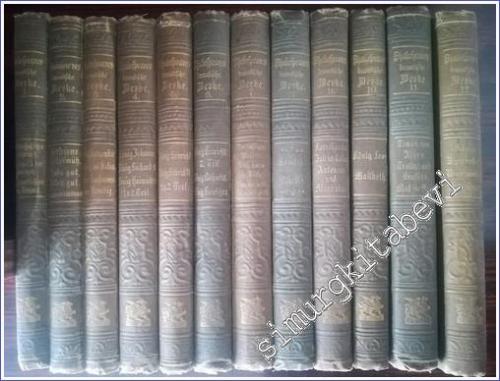 Shakespeare's Dramatische Werke - Ausgabe in 12 Bänden - 1882